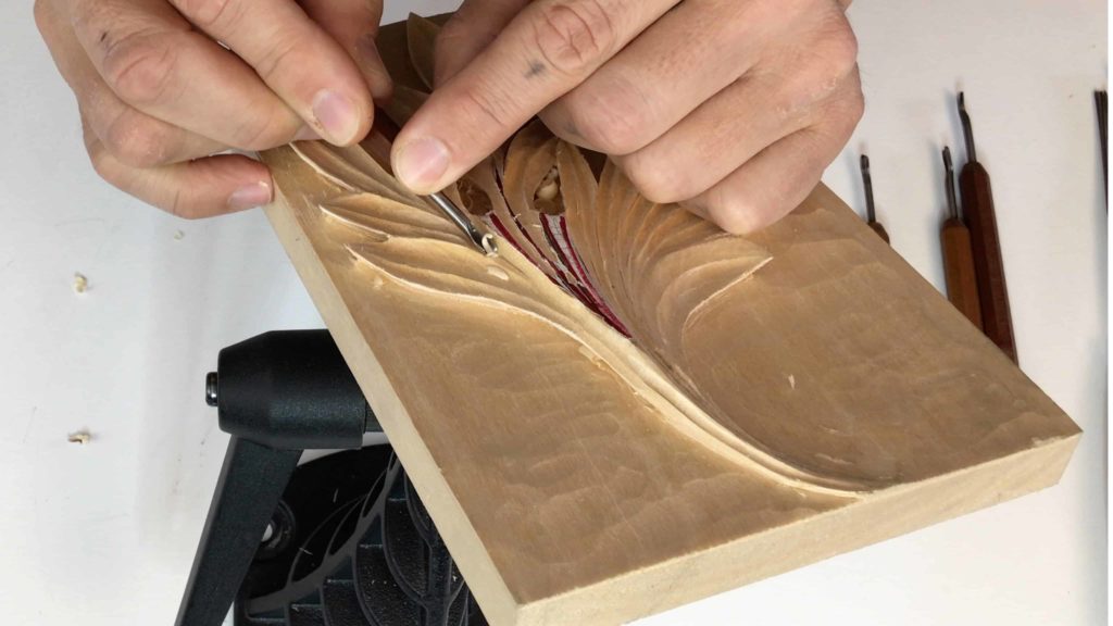 Woodcarving School Online Gabovetskiy Alexander- Learn to Carve Corinthian Acanthus Leaf the most ancient form of Acanthus Wood Carving