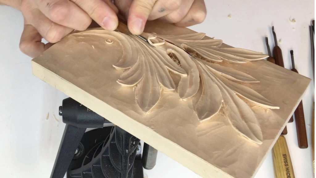 Woodcarving School Online Gabovetskiy Alexander- Learn to Carve Corinthian Acanthus Leaf the most ancient form of Acanthus Wood Carving