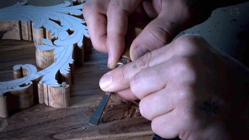 Real Gopher wood - Acacia- Olive Wood Woodcarving. How to Carve Box for a Bible with a Lily Flower