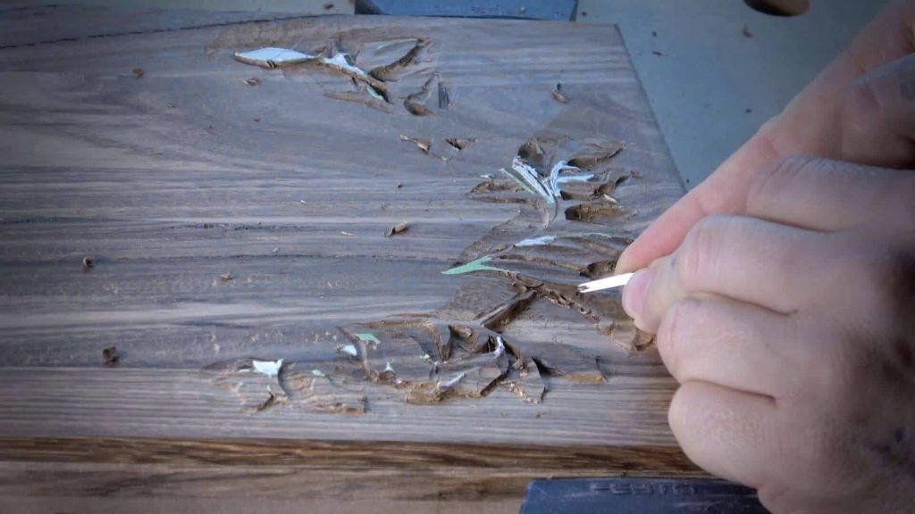 Real Gopher wood - Acacia- Olive Wood Woodcarving. How to Carve Box for a Bible with a Lily Flower