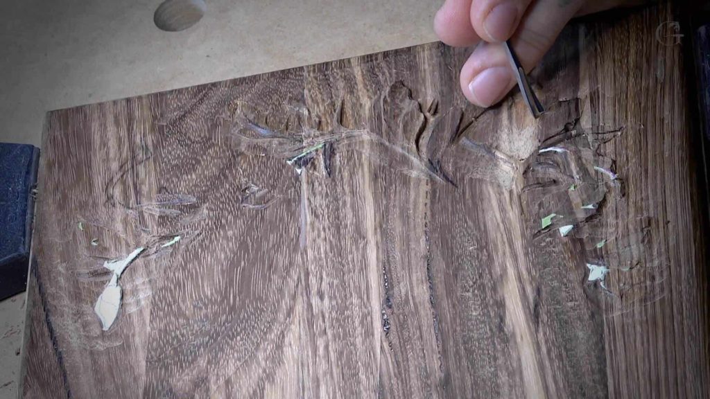 Real Gopher wood - Acacia- Olive Wood Woodcarving. How to Carve Box for a Bible with a Lily Flower