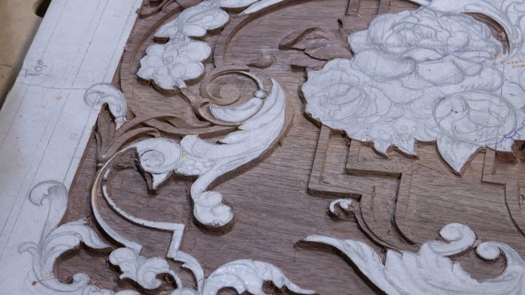 Carving Furniture Panel -Woodcarving, From Designing to Carving - Learn To Carve Late 18th Century Style Furniture Panel - Woodcarving School Online with Alexander Grabovetskiy. @grabovetkiy #woodcarving #woodworking Woodcarving Video Workshops. Woodcarving Lessons. Wood Carving Virtual Apprenticeship. Classical Woodcarving Courses online.