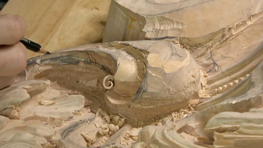 Wood Carving Course online - Carving Authentic Venice 15th Century room. It is all about being authentic to the original 15th-century wood carving. wood carving course wood carving courses decoy carving classes woodworking school cabinet making school wood carving supplies wood carving class wood carving school wood carving schools wood carving courses for beginners wood carving videos free wood carving lessons near me wood carving classes online wood carving schools wood carving workshops wood carving programs wood carving online shop Woodcarving, Wood Carving, Woodcarving School, School of Woodcarving, School of Wood Carving wood carving course wood carving courses decoy carving classes woodworking school cabinet making school wood carving supplies wood carving class wood carving school wood carving schools wood carving courses for beginners wood carving videos free wood carving lessons near me wood carving classes online wood carving schools wood carving workshops wood carving programs wood carving online shop https://www.instagram.com/woodcarvergrabovetskiy/ Design for Wood Carving is not the same as for Fine art or even Sculpture. Fine art is 2D World vs Sculpture and Wood carving is 3D world. Wood Carving is also a type of Sculpture. But if You compare a Clay Modeling and Wood Carving. Modeling clay is the art of ADDING ON and Wood Carving is an Art of DEDUCTION. And art of deduction is a little more complicating. You can deduct with Your Carving tool just a 1/16” too much and Your work is "gone with the wind”. To Design for wood carving We need to Think a little different. And the same questions should be always in our heads- What tools do I have and how I will carve what I am designing? How deep can my tool travel inside of my piece of wood and how it will turn. Design for Wood Carving is a science and it is based on a laws. During this Class we will discover some of the laws or Principles and answer a really important Design questions. The Law of Space. - How to emphasize parts of a Design - "The Big Idea" position in Space The Law of Main Movement - How to be "on the same page" with Human Brain. Baroque diagonal vs Sinister diagonal in Artistic Design. The Law of Armature- How to Structure over all Design and be “Kosher” (clean) in it. The Law of Golden Ratio - How to implement Fibonacci Sequence - the Art Secret for Pleasing Human eye The Law of Arabesque - How to implement Natural Flowing Movements in Design The Law of Rhythm in Design. How to apply what is known to Music world to Design for Wood Carving. Wood Carving Lessons Best Wood Carver in the World Wood Carving Master Classes Wood Carving Courses