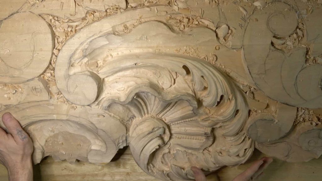 Wood Carving Course online - Carving Authentic Venice 15th Century room. It is all about being authentic to the original 15th-century wood carving. wood carving course wood carving courses decoy carving classes woodworking school cabinet making school wood carving supplies wood carving class wood carving school wood carving schools wood carving courses for beginners wood carving videos free wood carving lessons near me wood carving classes online wood carving schools wood carving workshops wood carving programs wood carving online shop Woodcarving, Wood Carving, Woodcarving School, School of Woodcarving, School of Wood Carving wood carving course wood carving courses decoy carving classes woodworking school cabinet making school wood carving supplies wood carving class wood carving school wood carving schools wood carving courses for beginners wood carving videos free wood carving lessons near me wood carving classes online wood carving schools wood carving workshops wood carving programs wood carving online shop https://www.instagram.com/woodcarvergrabovetskiy/ Design for Wood Carving is not the same as for Fine art or even Sculpture. Fine art is 2D World vs Sculpture and Wood carving is 3D world. Wood Carving is also a type of Sculpture. But if You compare a Clay Modeling and Wood Carving. Modeling clay is the art of ADDING ON and Wood Carving is an Art of DEDUCTION. And art of deduction is a little more complicating. You can deduct with Your Carving tool just a 1/16” too much and Your work is "gone with the wind”. To Design for wood carving We need to Think a little different. And the same questions should be always in our heads- What tools do I have and how I will carve what I am designing? How deep can my tool travel inside of my piece of wood and how it will turn. Design for Wood Carving is a science and it is based on a laws. During this Class we will discover some of the laws or Principles and answer a really important Design questions. The Law of Space. - How to emphasize parts of a Design - "The Big Idea" position in Space The Law of Main Movement - How to be "on the same page" with Human Brain. Baroque diagonal vs Sinister diagonal in Artistic Design. The Law of Armature- How to Structure over all Design and be “Kosher” (clean) in it. The Law of Golden Ratio - How to implement Fibonacci Sequence - the Art Secret for Pleasing Human eye The Law of Arabesque - How to implement Natural Flowing Movements in Design The Law of Rhythm in Design. How to apply what is known to Music world to Design for Wood Carving. Wood Carving Lessons Best Wood Carver in the World Wood Carving Master Classes Wood Carving Courses