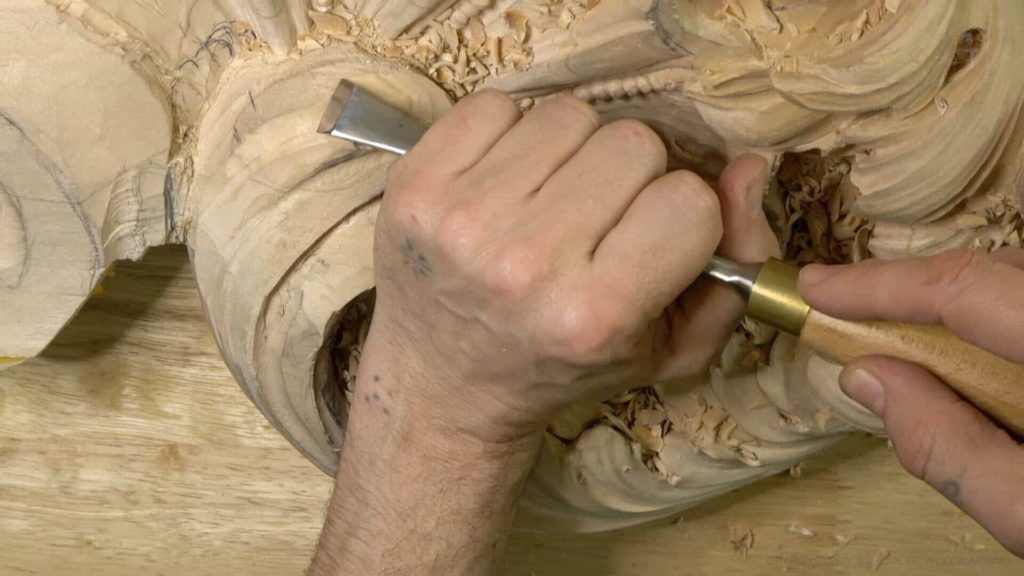 Wood Carving Course online - Carving Authentic Venice 15th Century room. It is all about being authentic to the original 15th-century wood carving. wood carving course wood carving courses decoy carving classes woodworking school cabinet making school wood carving supplies wood carving class wood carving school wood carving schools wood carving courses for beginners wood carving videos free wood carving lessons near me wood carving classes online wood carving schools wood carving workshops wood carving programs wood carving online shop Woodcarving, Wood Carving, Woodcarving School, School of Woodcarving, School of Wood Carving wood carving course wood carving courses decoy carving classes woodworking school cabinet making school wood carving supplies wood carving class wood carving school wood carving schools wood carving courses for beginners wood carving videos free wood carving lessons near me wood carving classes online wood carving schools wood carving workshops wood carving programs wood carving online shop https://www.instagram.com/woodcarvergrabovetskiy/ Design for Wood Carving is not the same as for Fine art or even Sculpture. Fine art is 2D World vs Sculpture and Wood carving is 3D world. Wood Carving is also a type of Sculpture. But if You compare a Clay Modeling and Wood Carving. Modeling clay is the art of ADDING ON and Wood Carving is an Art of DEDUCTION. And art of deduction is a little more complicating. You can deduct with Your Carving tool just a 1/16” too much and Your work is "gone with the wind”. To Design for wood carving We need to Think a little different. And the same questions should be always in our heads- What tools do I have and how I will carve what I am designing? How deep can my tool travel inside of my piece of wood and how it will turn. Design for Wood Carving is a science and it is based on a laws. During this Class we will discover some of the laws or Principles and answer a really important Design questions. The Law of Space. - How to emphasize parts of a Design - "The Big Idea" position in Space The Law of Main Movement - How to be "on the same page" with Human Brain. Baroque diagonal vs Sinister diagonal in Artistic Design. The Law of Armature- How to Structure over all Design and be “Kosher” (clean) in it. The Law of Golden Ratio - How to implement Fibonacci Sequence - the Art Secret for Pleasing Human eye The Law of Arabesque - How to implement Natural Flowing Movements in Design The Law of Rhythm in Design. How to apply what is known to Music world to Design for Wood Carving. Wood Carving Lessons Best Wood Carver in the World Wood Carving Master Classes Wood Carving Courses