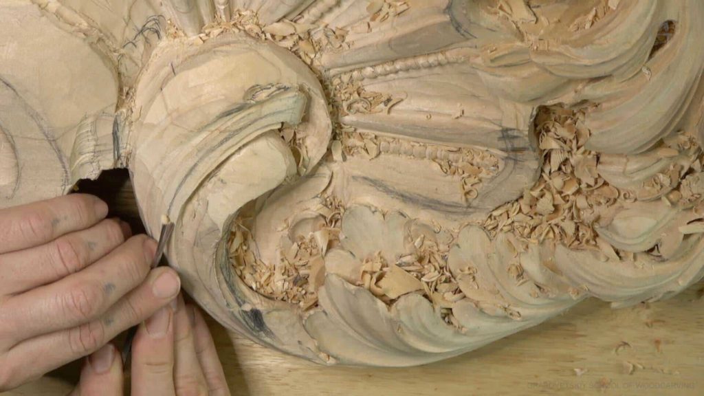 Wood Carving Course online - Carving Authentic Venice 15th Century room. It is all about being authentic to the original 15th-century wood carving. wood carving course wood carving courses decoy carving classes woodworking school cabinet making school wood carving supplies wood carving class wood carving school wood carving schools wood carving courses for beginners wood carving videos free wood carving lessons near me wood carving classes online wood carving schools wood carving workshops wood carving programs wood carving online shop Woodcarving, Wood Carving, Woodcarving School, School of Woodcarving, School of Wood Carving wood carving course wood carving courses decoy carving classes woodworking school cabinet making school wood carving supplies wood carving class wood carving school wood carving schools wood carving courses for beginners wood carving videos free wood carving lessons near me wood carving classes online wood carving schools wood carving workshops wood carving programs wood carving online shop https://www.instagram.com/woodcarvergrabovetskiy/ Design for Wood Carving is not the same as for Fine art or even Sculpture. Fine art is 2D World vs Sculpture and Wood carving is 3D world. Wood Carving is also a type of Sculpture. But if You compare a Clay Modeling and Wood Carving. Modeling clay is the art of ADDING ON and Wood Carving is an Art of DEDUCTION. And art of deduction is a little more complicating. You can deduct with Your Carving tool just a 1/16” too much and Your work is "gone with the wind”. To Design for wood carving We need to Think a little different. And the same questions should be always in our heads- What tools do I have and how I will carve what I am designing? How deep can my tool travel inside of my piece of wood and how it will turn. Design for Wood Carving is a science and it is based on a laws. During this Class we will discover some of the laws or Principles and answer a really important Design questions. The Law of Space. - How to emphasize parts of a Design - "The Big Idea" position in Space The Law of Main Movement - How to be "on the same page" with Human Brain. Baroque diagonal vs Sinister diagonal in Artistic Design. The Law of Armature- How to Structure over all Design and be “Kosher” (clean) in it. The Law of Golden Ratio - How to implement Fibonacci Sequence - the Art Secret for Pleasing Human eye The Law of Arabesque - How to implement Natural Flowing Movements in Design The Law of Rhythm in Design. How to apply what is known to Music world to Design for Wood Carving. Wood Carving Lessons Best Wood Carver in the World Wood Carving Master Classes Wood Carving Courses