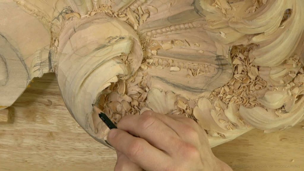 Wood Carving Course online - Carving Authentic Venice 15th Century room. It is all about being authentic to the original 15th-century wood carving. wood carving course wood carving courses decoy carving classes woodworking school cabinet making school wood carving supplies wood carving class wood carving school wood carving schools wood carving courses for beginners wood carving videos free wood carving lessons near me wood carving classes online wood carving schools wood carving workshops wood carving programs wood carving online shop Woodcarving, Wood Carving, Woodcarving School, School of Woodcarving, School of Wood Carving wood carving course wood carving courses decoy carving classes woodworking school cabinet making school wood carving supplies wood carving class wood carving school wood carving schools wood carving courses for beginners wood carving videos free wood carving lessons near me wood carving classes online wood carving schools wood carving workshops wood carving programs wood carving online shop https://www.instagram.com/woodcarvergrabovetskiy/ Design for Wood Carving is not the same as for Fine art or even Sculpture. Fine art is 2D World vs Sculpture and Wood carving is 3D world. Wood Carving is also a type of Sculpture. But if You compare a Clay Modeling and Wood Carving. Modeling clay is the art of ADDING ON and Wood Carving is an Art of DEDUCTION. And art of deduction is a little more complicating. You can deduct with Your Carving tool just a 1/16” too much and Your work is "gone with the wind”. To Design for wood carving We need to Think a little different. And the same questions should be always in our heads- What tools do I have and how I will carve what I am designing? How deep can my tool travel inside of my piece of wood and how it will turn. Design for Wood Carving is a science and it is based on a laws. During this Class we will discover some of the laws or Principles and answer a really important Design questions. The Law of Space. - How to emphasize parts of a Design - "The Big Idea" position in Space The Law of Main Movement - How to be "on the same page" with Human Brain. Baroque diagonal vs Sinister diagonal in Artistic Design. The Law of Armature- How to Structure over all Design and be “Kosher” (clean) in it. The Law of Golden Ratio - How to implement Fibonacci Sequence - the Art Secret for Pleasing Human eye The Law of Arabesque - How to implement Natural Flowing Movements in Design The Law of Rhythm in Design. How to apply what is known to Music world to Design for Wood Carving. Wood Carving Lessons Best Wood Carver in the World Wood Carving Master Classes Wood Carving Courses