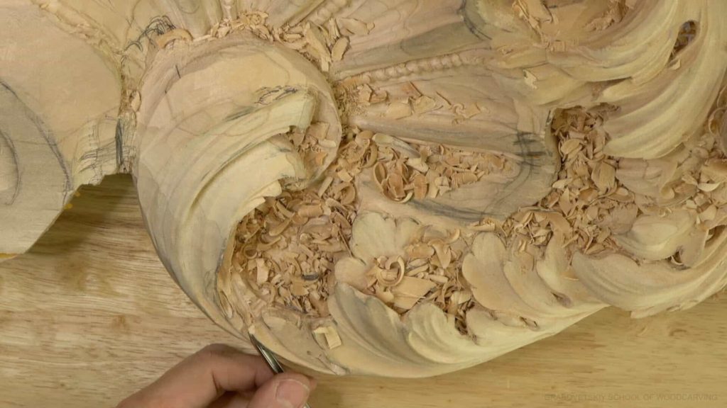 Wood Carving Course online - Carving Authentic Venice 15th Century room. It is all about being authentic to the original 15th-century wood carving. wood carving course wood carving courses decoy carving classes woodworking school cabinet making school wood carving supplies wood carving class wood carving school wood carving schools wood carving courses for beginners wood carving videos free wood carving lessons near me wood carving classes online wood carving schools wood carving workshops wood carving programs wood carving online shop Woodcarving, Wood Carving, Woodcarving School, School of Woodcarving, School of Wood Carving wood carving course wood carving courses decoy carving classes woodworking school cabinet making school wood carving supplies wood carving class wood carving school wood carving schools wood carving courses for beginners wood carving videos free wood carving lessons near me wood carving classes online wood carving schools wood carving workshops wood carving programs wood carving online shop https://www.instagram.com/woodcarvergrabovetskiy/ Design for Wood Carving is not the same as for Fine art or even Sculpture. Fine art is 2D World vs Sculpture and Wood carving is 3D world. Wood Carving is also a type of Sculpture. But if You compare a Clay Modeling and Wood Carving. Modeling clay is the art of ADDING ON and Wood Carving is an Art of DEDUCTION. And art of deduction is a little more complicating. You can deduct with Your Carving tool just a 1/16” too much and Your work is "gone with the wind”. To Design for wood carving We need to Think a little different. And the same questions should be always in our heads- What tools do I have and how I will carve what I am designing? How deep can my tool travel inside of my piece of wood and how it will turn. Design for Wood Carving is a science and it is based on a laws. During this Class we will discover some of the laws or Principles and answer a really important Design questions. The Law of Space. - How to emphasize parts of a Design - "The Big Idea" position in Space The Law of Main Movement - How to be "on the same page" with Human Brain. Baroque diagonal vs Sinister diagonal in Artistic Design. The Law of Armature- How to Structure over all Design and be “Kosher” (clean) in it. The Law of Golden Ratio - How to implement Fibonacci Sequence - the Art Secret for Pleasing Human eye The Law of Arabesque - How to implement Natural Flowing Movements in Design The Law of Rhythm in Design. How to apply what is known to Music world to Design for Wood Carving. Wood Carving Lessons Best Wood Carver in the World Wood Carving Master Classes Wood Carving Courses