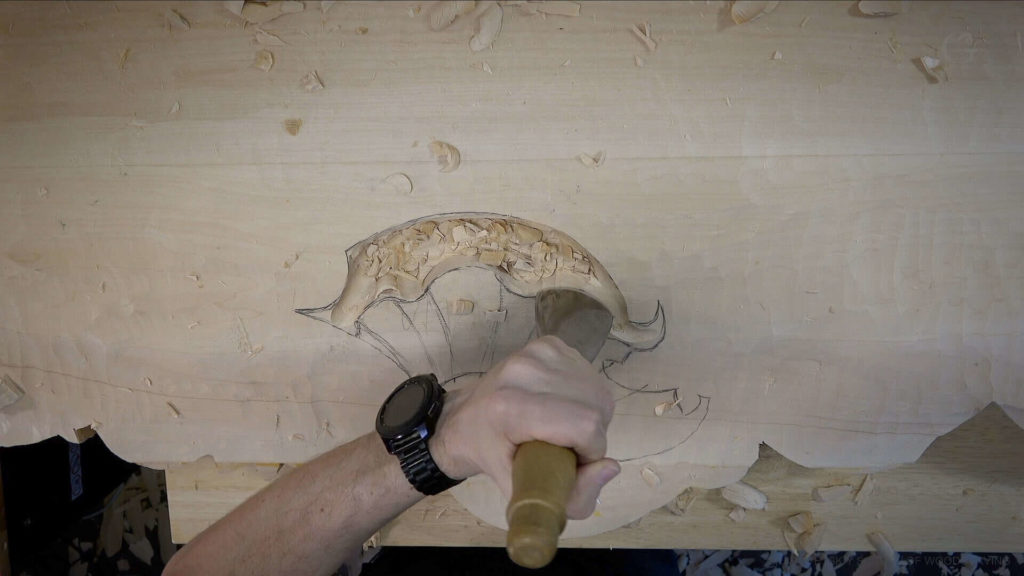 Wood Carving Course online - Carving Authentic Venice 15th Century room. It is all about being authentic to the original 15th-century wood carving. wood carving course wood carving courses decoy carving classes woodworking school cabinet making school wood carving supplies wood carving class wood carving school wood carving schools wood carving courses for beginners wood carving videos free wood carving lessons near me wood carving classes online wood carving schools wood carving workshops wood carving programs wood carving online shop Woodcarving, Wood Carving, Woodcarving School, School of Woodcarving, School of Wood Carving wood carving course wood carving courses decoy carving classes woodworking school cabinet making school wood carving supplies wood carving class wood carving school wood carving schools wood carving courses for beginners wood carving videos free wood carving lessons near me wood carving classes online wood carving schools wood carving workshops wood carving programs wood carving online shop https://www.instagram.com/woodcarvergrabovetskiy/ Design for Wood Carving is not the same as for Fine art or even Sculpture. Fine art is 2D World vs Sculpture and Wood carving is 3D world. Wood Carving is also a type of Sculpture. But if You compare a Clay Modeling and Wood Carving. Modeling clay is the art of ADDING ON and Wood Carving is an Art of DEDUCTION. And art of deduction is a little more complicating. You can deduct with Your Carving tool just a 1/16” too much and Your work is "gone with the wind”. To Design for wood carving We need to Think a little different. And the same questions should be always in our heads- What tools do I have and how I will carve what I am designing? How deep can my tool travel inside of my piece of wood and how it will turn. Design for Wood Carving is a science and it is based on a laws. During this Class we will discover some of the laws or Principles and answer a really important Design questions. The Law of Space. - How to emphasize parts of a Design - "The Big Idea" position in Space The Law of Main Movement - How to be "on the same page" with Human Brain. Baroque diagonal vs Sinister diagonal in Artistic Design. The Law of Armature- How to Structure over all Design and be “Kosher” (clean) in it. The Law of Golden Ratio - How to implement Fibonacci Sequence - the Art Secret for Pleasing Human eye The Law of Arabesque - How to implement Natural Flowing Movements in Design The Law of Rhythm in Design. How to apply what is known to Music world to Design for Wood Carving. Wood Carving Lessons Best Wood Carver in the World Wood Carving Master Classes Wood Carving Courses