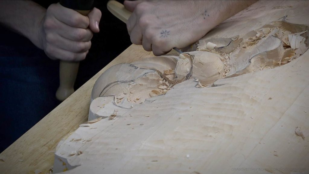 Wood Carving Course online - Carving Authentic Venice 15th Century room. It is all about being authentic to the original 15th-century wood carving. wood carving course wood carving courses decoy carving classes woodworking school cabinet making school wood carving supplies wood carving class wood carving school wood carving schools wood carving courses for beginners wood carving videos free wood carving lessons near me wood carving classes online wood carving schools wood carving workshops wood carving programs wood carving online shop Woodcarving, Wood Carving, Woodcarving School, School of Woodcarving, School of Wood Carving wood carving course wood carving courses decoy carving classes woodworking school cabinet making school wood carving supplies wood carving class wood carving school wood carving schools wood carving courses for beginners wood carving videos free wood carving lessons near me wood carving classes online wood carving schools wood carving workshops wood carving programs wood carving online shop https://www.instagram.com/woodcarvergrabovetskiy/ Design for Wood Carving is not the same as for Fine art or even Sculpture. Fine art is 2D World vs Sculpture and Wood carving is 3D world. Wood Carving is also a type of Sculpture. But if You compare a Clay Modeling and Wood Carving. Modeling clay is the art of ADDING ON and Wood Carving is an Art of DEDUCTION. And art of deduction is a little more complicating. You can deduct with Your Carving tool just a 1/16” too much and Your work is "gone with the wind”. To Design for wood carving We need to Think a little different. And the same questions should be always in our heads- What tools do I have and how I will carve what I am designing? How deep can my tool travel inside of my piece of wood and how it will turn. Design for Wood Carving is a science and it is based on a laws. During this Class we will discover some of the laws or Principles and answer a really important Design questions. The Law of Space. - How to emphasize parts of a Design - "The Big Idea" position in Space The Law of Main Movement - How to be "on the same page" with Human Brain. Baroque diagonal vs Sinister diagonal in Artistic Design. The Law of Armature- How to Structure over all Design and be “Kosher” (clean) in it. The Law of Golden Ratio - How to implement Fibonacci Sequence - the Art Secret for Pleasing Human eye The Law of Arabesque - How to implement Natural Flowing Movements in Design The Law of Rhythm in Design. How to apply what is known to Music world to Design for Wood Carving. Wood Carving Lessons Best Wood Carver in the World Wood Carving Master Classes Wood Carving Courses