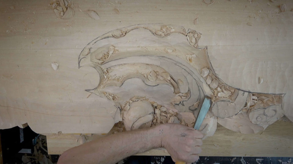 Wood Carving Course online - Carving Authentic Venice 15th Century room. It is all about being authentic to the original 15th-century wood carving. wood carving course wood carving courses decoy carving classes woodworking school cabinet making school wood carving supplies wood carving class wood carving school wood carving schools wood carving courses for beginners wood carving videos free wood carving lessons near me wood carving classes online wood carving schools wood carving workshops wood carving programs wood carving online shop Woodcarving, Wood Carving, Woodcarving School, School of Woodcarving, School of Wood Carving wood carving course wood carving courses decoy carving classes woodworking school cabinet making school wood carving supplies wood carving class wood carving school wood carving schools wood carving courses for beginners wood carving videos free wood carving lessons near me wood carving classes online wood carving schools wood carving workshops wood carving programs wood carving online shop https://www.instagram.com/woodcarvergrabovetskiy/ Design for Wood Carving is not the same as for Fine art or even Sculpture. Fine art is 2D World vs Sculpture and Wood carving is 3D world. Wood Carving is also a type of Sculpture. But if You compare a Clay Modeling and Wood Carving. Modeling clay is the art of ADDING ON and Wood Carving is an Art of DEDUCTION. And art of deduction is a little more complicating. You can deduct with Your Carving tool just a 1/16” too much and Your work is "gone with the wind”. To Design for wood carving We need to Think a little different. And the same questions should be always in our heads- What tools do I have and how I will carve what I am designing? How deep can my tool travel inside of my piece of wood and how it will turn. Design for Wood Carving is a science and it is based on a laws. During this Class we will discover some of the laws or Principles and answer a really important Design questions. The Law of Space. - How to emphasize parts of a Design - "The Big Idea" position in Space The Law of Main Movement - How to be "on the same page" with Human Brain. Baroque diagonal vs Sinister diagonal in Artistic Design. The Law of Armature- How to Structure over all Design and be “Kosher” (clean) in it. The Law of Golden Ratio - How to implement Fibonacci Sequence - the Art Secret for Pleasing Human eye The Law of Arabesque - How to implement Natural Flowing Movements in Design The Law of Rhythm in Design. How to apply what is known to Music world to Design for Wood Carving. Wood Carving Lessons Best Wood Carver in the World Wood Carving Master Classes Wood Carving Courses