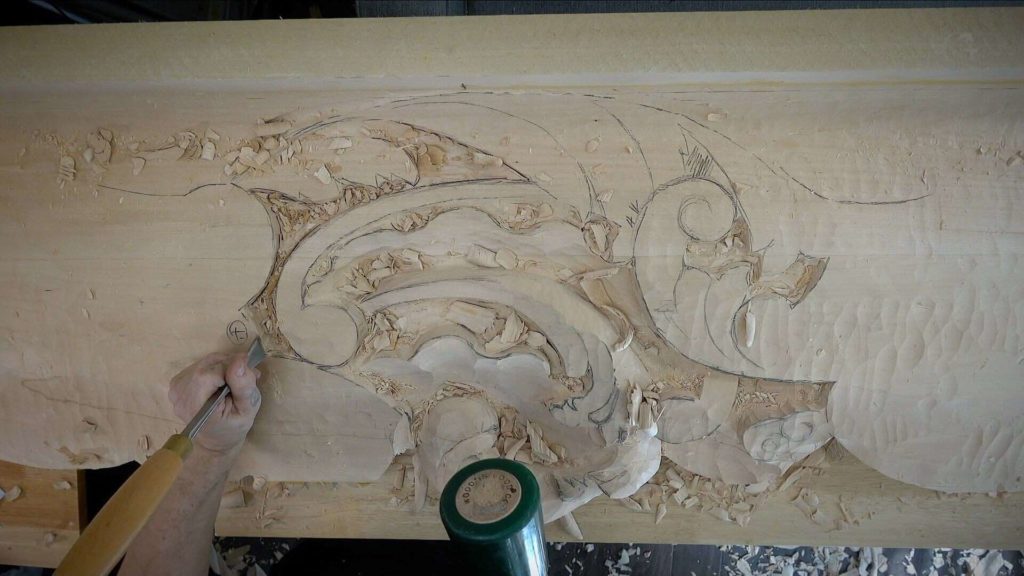 Wood Carving Course online - Carving Authentic Venice 15th Century room. It is all about being authentic to the original 15th-century wood carving. wood carving course wood carving courses decoy carving classes woodworking school cabinet making school wood carving supplies wood carving class wood carving school wood carving schools wood carving courses for beginners wood carving videos free wood carving lessons near me wood carving classes online wood carving schools wood carving workshops wood carving programs wood carving online shop Woodcarving, Wood Carving, Woodcarving School, School of Woodcarving, School of Wood Carving wood carving course wood carving courses decoy carving classes woodworking school cabinet making school wood carving supplies wood carving class wood carving school wood carving schools wood carving courses for beginners wood carving videos free wood carving lessons near me wood carving classes online wood carving schools wood carving workshops wood carving programs wood carving online shop https://www.instagram.com/woodcarvergrabovetskiy/ Design for Wood Carving is not the same as for Fine art or even Sculpture. Fine art is 2D World vs Sculpture and Wood carving is 3D world. Wood Carving is also a type of Sculpture. But if You compare a Clay Modeling and Wood Carving. Modeling clay is the art of ADDING ON and Wood Carving is an Art of DEDUCTION. And art of deduction is a little more complicating. You can deduct with Your Carving tool just a 1/16” too much and Your work is "gone with the wind”. To Design for wood carving We need to Think a little different. And the same questions should be always in our heads- What tools do I have and how I will carve what I am designing? How deep can my tool travel inside of my piece of wood and how it will turn. Design for Wood Carving is a science and it is based on a laws. During this Class we will discover some of the laws or Principles and answer a really important Design questions. The Law of Space. - How to emphasize parts of a Design - "The Big Idea" position in Space The Law of Main Movement - How to be "on the same page" with Human Brain. Baroque diagonal vs Sinister diagonal in Artistic Design. The Law of Armature- How to Structure over all Design and be “Kosher” (clean) in it. The Law of Golden Ratio - How to implement Fibonacci Sequence - the Art Secret for Pleasing Human eye The Law of Arabesque - How to implement Natural Flowing Movements in Design The Law of Rhythm in Design. How to apply what is known to Music world to Design for Wood Carving. Wood Carving Lessons Best Wood Carver in the World Wood Carving Master Classes Wood Carving Courses