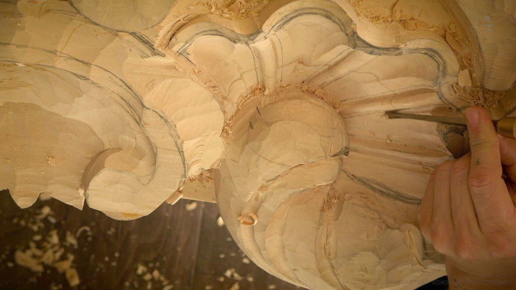 Wood Carving Course online - Carving Authentic Venice 15th Century room. It is all about being authentic to the original 15th-century wood carving. wood carving course wood carving courses decoy carving classes woodworking school cabinet making school wood carving supplies wood carving class wood carving school wood carving schools wood carving courses for beginners wood carving videos free wood carving lessons near me wood carving classes online wood carving schools wood carving workshops wood carving programs wood carving online shop Woodcarving, Wood Carving, Woodcarving School, School of Woodcarving, School of Wood Carving wood carving course wood carving courses decoy carving classes woodworking school cabinet making school wood carving supplies wood carving class wood carving school wood carving schools wood carving courses for beginners wood carving videos free wood carving lessons near me wood carving classes online wood carving schools wood carving workshops wood carving programs wood carving online shop https://www.instagram.com/woodcarvergrabovetskiy/ Design for Wood Carving is not the same as for Fine art or even Sculpture. Fine art is 2D World vs Sculpture and Wood carving is 3D world. Wood Carving is also a type of Sculpture. But if You compare a Clay Modeling and Wood Carving. Modeling clay is the art of ADDING ON and Wood Carving is an Art of DEDUCTION. And art of deduction is a little more complicating. You can deduct with Your Carving tool just a 1/16” too much and Your work is "gone with the wind”. To Design for wood carving We need to Think a little different. And the same questions should be always in our heads- What tools do I have and how I will carve what I am designing? How deep can my tool travel inside of my piece of wood and how it will turn. Design for Wood Carving is a science and it is based on a laws. During this Class we will discover some of the laws or Principles and answer a really important Design questions. The Law of Space. - How to emphasize parts of a Design - "The Big Idea" position in Space The Law of Main Movement - How to be "on the same page" with Human Brain. Baroque diagonal vs Sinister diagonal in Artistic Design. The Law of Armature- How to Structure over all Design and be “Kosher” (clean) in it. The Law of Golden Ratio - How to implement Fibonacci Sequence - the Art Secret for Pleasing Human eye The Law of Arabesque - How to implement Natural Flowing Movements in Design The Law of Rhythm in Design. How to apply what is known to Music world to Design for Wood Carving. Wood Carving Lessons Best Wood Carver in the World Wood Carving Master Classes Wood Carving Courses