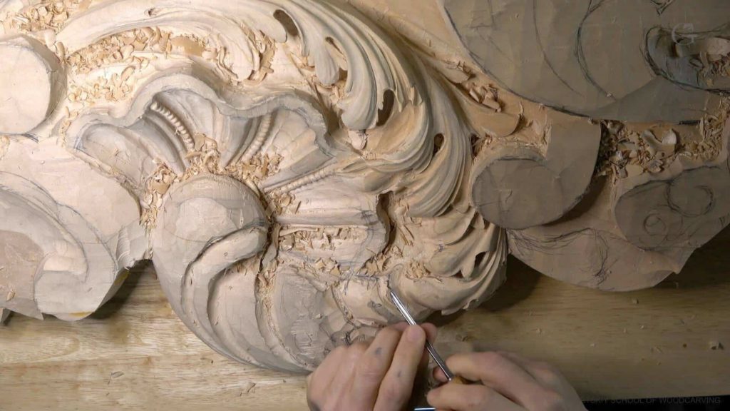 Wood Carving Course online - Carving Authentic Venice 15th Century room. It is all about being authentic to the original 15th-century wood carving. wood carving course wood carving courses decoy carving classes woodworking school cabinet making school wood carving supplies wood carving class wood carving school wood carving schools wood carving courses for beginners wood carving videos free wood carving lessons near me wood carving classes online wood carving schools wood carving workshops wood carving programs wood carving online shop Woodcarving, Wood Carving, Woodcarving School, School of Woodcarving, School of Wood Carving wood carving course wood carving courses decoy carving classes woodworking school cabinet making school wood carving supplies wood carving class wood carving school wood carving schools wood carving courses for beginners wood carving videos free wood carving lessons near me wood carving classes online wood carving schools wood carving workshops wood carving programs wood carving online shop https://www.instagram.com/woodcarvergrabovetskiy/ Design for Wood Carving is not the same as for Fine art or even Sculpture. Fine art is 2D World vs Sculpture and Wood carving is 3D world. Wood Carving is also a type of Sculpture. But if You compare a Clay Modeling and Wood Carving. Modeling clay is the art of ADDING ON and Wood Carving is an Art of DEDUCTION. And art of deduction is a little more complicating. You can deduct with Your Carving tool just a 1/16” too much and Your work is "gone with the wind”. To Design for wood carving We need to Think a little different. And the same questions should be always in our heads- What tools do I have and how I will carve what I am designing? How deep can my tool travel inside of my piece of wood and how it will turn. Design for Wood Carving is a science and it is based on a laws. During this Class we will discover some of the laws or Principles and answer a really important Design questions. The Law of Space. - How to emphasize parts of a Design - "The Big Idea" position in Space The Law of Main Movement - How to be "on the same page" with Human Brain. Baroque diagonal vs Sinister diagonal in Artistic Design. The Law of Armature- How to Structure over all Design and be “Kosher” (clean) in it. The Law of Golden Ratio - How to implement Fibonacci Sequence - the Art Secret for Pleasing Human eye The Law of Arabesque - How to implement Natural Flowing Movements in Design The Law of Rhythm in Design. How to apply what is known to Music world to Design for Wood Carving. Wood Carving Lessons Best Wood Carver in the World Wood Carving Master Classes Wood Carving Courses