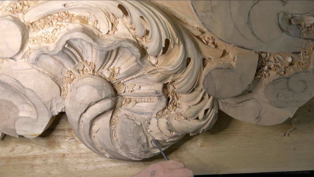 Wood Carving Course online - Carving Authentic Venice 15th Century room. It is all about being authentic to the original 15th-century wood carving. wood carving course wood carving courses decoy carving classes woodworking school cabinet making school wood carving supplies wood carving class wood carving school wood carving schools wood carving courses for beginners wood carving videos free wood carving lessons near me wood carving classes online wood carving schools wood carving workshops wood carving programs wood carving online shop Woodcarving, Wood Carving, Woodcarving School, School of Woodcarving, School of Wood Carving wood carving course wood carving courses decoy carving classes woodworking school cabinet making school wood carving supplies wood carving class wood carving school wood carving schools wood carving courses for beginners wood carving videos free wood carving lessons near me wood carving classes online wood carving schools wood carving workshops wood carving programs wood carving online shop https://www.instagram.com/woodcarvergrabovetskiy/ Design for Wood Carving is not the same as for Fine art or even Sculpture. Fine art is 2D World vs Sculpture and Wood carving is 3D world. Wood Carving is also a type of Sculpture. But if You compare a Clay Modeling and Wood Carving. Modeling clay is the art of ADDING ON and Wood Carving is an Art of DEDUCTION. And art of deduction is a little more complicating. You can deduct with Your Carving tool just a 1/16” too much and Your work is "gone with the wind”. To Design for wood carving We need to Think a little different. And the same questions should be always in our heads- What tools do I have and how I will carve what I am designing? How deep can my tool travel inside of my piece of wood and how it will turn. Design for Wood Carving is a science and it is based on a laws. During this Class we will discover some of the laws or Principles and answer a really important Design questions. The Law of Space. - How to emphasize parts of a Design - "The Big Idea" position in Space The Law of Main Movement - How to be "on the same page" with Human Brain. Baroque diagonal vs Sinister diagonal in Artistic Design. The Law of Armature- How to Structure over all Design and be “Kosher” (clean) in it. The Law of Golden Ratio - How to implement Fibonacci Sequence - the Art Secret for Pleasing Human eye The Law of Arabesque - How to implement Natural Flowing Movements in Design The Law of Rhythm in Design. How to apply what is known to Music world to Design for Wood Carving. Wood Carving Lessons Best Wood Carver in the World Wood Carving Master Classes Wood Carving Courses