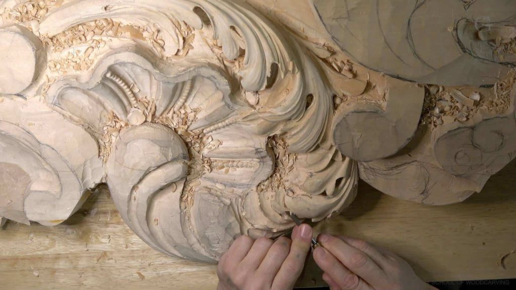 Wood Carving Course online - Carving Authentic Venice 15th Century room. It is all about being authentic to the original 15th-century wood carving. wood carving course wood carving courses decoy carving classes woodworking school cabinet making school wood carving supplies wood carving class wood carving school wood carving schools wood carving courses for beginners wood carving videos free wood carving lessons near me wood carving classes online wood carving schools wood carving workshops wood carving programs wood carving online shop Woodcarving, Wood Carving, Woodcarving School, School of Woodcarving, School of Wood Carving wood carving course wood carving courses decoy carving classes woodworking school cabinet making school wood carving supplies wood carving class wood carving school wood carving schools wood carving courses for beginners wood carving videos free wood carving lessons near me wood carving classes online wood carving schools wood carving workshops wood carving programs wood carving online shop https://www.instagram.com/woodcarvergrabovetskiy/ Design for Wood Carving is not the same as for Fine art or even Sculpture. Fine art is 2D World vs Sculpture and Wood carving is 3D world. Wood Carving is also a type of Sculpture. But if You compare a Clay Modeling and Wood Carving. Modeling clay is the art of ADDING ON and Wood Carving is an Art of DEDUCTION. And art of deduction is a little more complicating. You can deduct with Your Carving tool just a 1/16” too much and Your work is "gone with the wind”. To Design for wood carving We need to Think a little different. And the same questions should be always in our heads- What tools do I have and how I will carve what I am designing? How deep can my tool travel inside of my piece of wood and how it will turn. Design for Wood Carving is a science and it is based on a laws. During this Class we will discover some of the laws or Principles and answer a really important Design questions. The Law of Space. - How to emphasize parts of a Design - "The Big Idea" position in Space The Law of Main Movement - How to be "on the same page" with Human Brain. Baroque diagonal vs Sinister diagonal in Artistic Design. The Law of Armature- How to Structure over all Design and be “Kosher” (clean) in it. The Law of Golden Ratio - How to implement Fibonacci Sequence - the Art Secret for Pleasing Human eye The Law of Arabesque - How to implement Natural Flowing Movements in Design The Law of Rhythm in Design. How to apply what is known to Music world to Design for Wood Carving. Wood Carving Lessons Best Wood Carver in the World Wood Carving Master Classes Wood Carving Courses