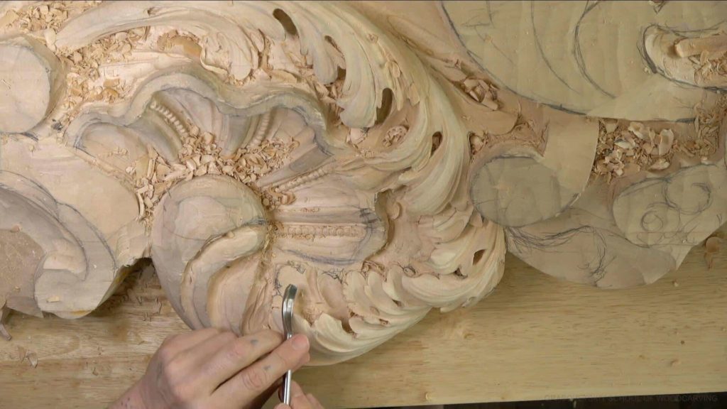 Wood Carving Course online - Carving Authentic Venice 15th Century room. It is all about being authentic to the original 15th-century wood carving. wood carving course wood carving courses decoy carving classes woodworking school cabinet making school wood carving supplies wood carving class wood carving school wood carving schools wood carving courses for beginners wood carving videos free wood carving lessons near me wood carving classes online wood carving schools wood carving workshops wood carving programs wood carving online shop Woodcarving, Wood Carving, Woodcarving School, School of Woodcarving, School of Wood Carving wood carving course wood carving courses decoy carving classes woodworking school cabinet making school wood carving supplies wood carving class wood carving school wood carving schools wood carving courses for beginners wood carving videos free wood carving lessons near me wood carving classes online wood carving schools wood carving workshops wood carving programs wood carving online shop https://www.instagram.com/woodcarvergrabovetskiy/ Design for Wood Carving is not the same as for Fine art or even Sculpture. Fine art is 2D World vs Sculpture and Wood carving is 3D world. Wood Carving is also a type of Sculpture. But if You compare a Clay Modeling and Wood Carving. Modeling clay is the art of ADDING ON and Wood Carving is an Art of DEDUCTION. And art of deduction is a little more complicating. You can deduct with Your Carving tool just a 1/16” too much and Your work is "gone with the wind”. To Design for wood carving We need to Think a little different. And the same questions should be always in our heads- What tools do I have and how I will carve what I am designing? How deep can my tool travel inside of my piece of wood and how it will turn. Design for Wood Carving is a science and it is based on a laws. During this Class we will discover some of the laws or Principles and answer a really important Design questions. The Law of Space. - How to emphasize parts of a Design - "The Big Idea" position in Space The Law of Main Movement - How to be "on the same page" with Human Brain. Baroque diagonal vs Sinister diagonal in Artistic Design. The Law of Armature- How to Structure over all Design and be “Kosher” (clean) in it. The Law of Golden Ratio - How to implement Fibonacci Sequence - the Art Secret for Pleasing Human eye The Law of Arabesque - How to implement Natural Flowing Movements in Design The Law of Rhythm in Design. How to apply what is known to Music world to Design for Wood Carving. Wood Carving Lessons Best Wood Carver in the World Wood Carving Master Classes Wood Carving Courses