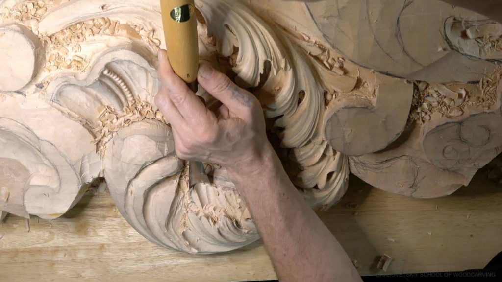 Wood Carving Course online - Carving Authentic Venice 15th Century room. It is all about being authentic to the original 15th-century wood carving. wood carving course wood carving courses decoy carving classes woodworking school cabinet making school wood carving supplies wood carving class wood carving school wood carving schools wood carving courses for beginners wood carving videos free wood carving lessons near me wood carving classes online wood carving schools wood carving workshops wood carving programs wood carving online shop Woodcarving, Wood Carving, Woodcarving School, School of Woodcarving, School of Wood Carving wood carving course wood carving courses decoy carving classes woodworking school cabinet making school wood carving supplies wood carving class wood carving school wood carving schools wood carving courses for beginners wood carving videos free wood carving lessons near me wood carving classes online wood carving schools wood carving workshops wood carving programs wood carving online shop https://www.instagram.com/woodcarvergrabovetskiy/ Design for Wood Carving is not the same as for Fine art or even Sculpture. Fine art is 2D World vs Sculpture and Wood carving is 3D world. Wood Carving is also a type of Sculpture. But if You compare a Clay Modeling and Wood Carving. Modeling clay is the art of ADDING ON and Wood Carving is an Art of DEDUCTION. And art of deduction is a little more complicating. You can deduct with Your Carving tool just a 1/16” too much and Your work is "gone with the wind”. To Design for wood carving We need to Think a little different. And the same questions should be always in our heads- What tools do I have and how I will carve what I am designing? How deep can my tool travel inside of my piece of wood and how it will turn. Design for Wood Carving is a science and it is based on a laws. During this Class we will discover some of the laws or Principles and answer a really important Design questions. The Law of Space. - How to emphasize parts of a Design - "The Big Idea" position in Space The Law of Main Movement - How to be "on the same page" with Human Brain. Baroque diagonal vs Sinister diagonal in Artistic Design. The Law of Armature- How to Structure over all Design and be “Kosher” (clean) in it. The Law of Golden Ratio - How to implement Fibonacci Sequence - the Art Secret for Pleasing Human eye The Law of Arabesque - How to implement Natural Flowing Movements in Design The Law of Rhythm in Design. How to apply what is known to Music world to Design for Wood Carving. Wood Carving Lessons Best Wood Carver in the World Wood Carving Master Classes Wood Carving Courses