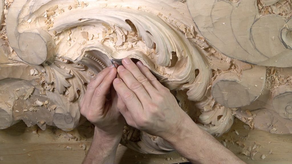 Wood Carving course Venetian inspired room