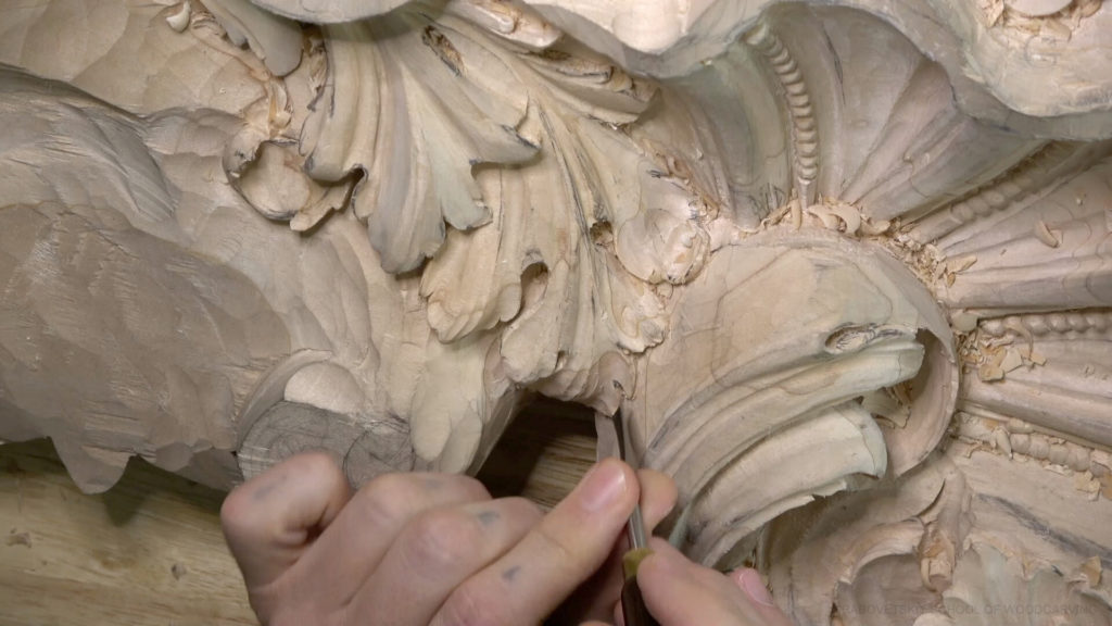 Wood Carving course Venetian inspired room
