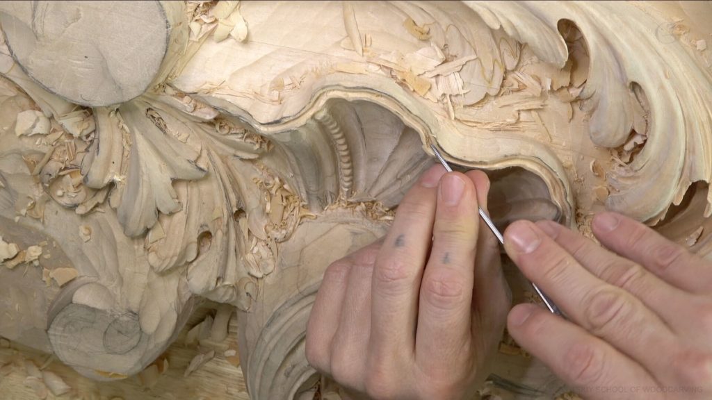 Wood Carving course Venetian inspired room