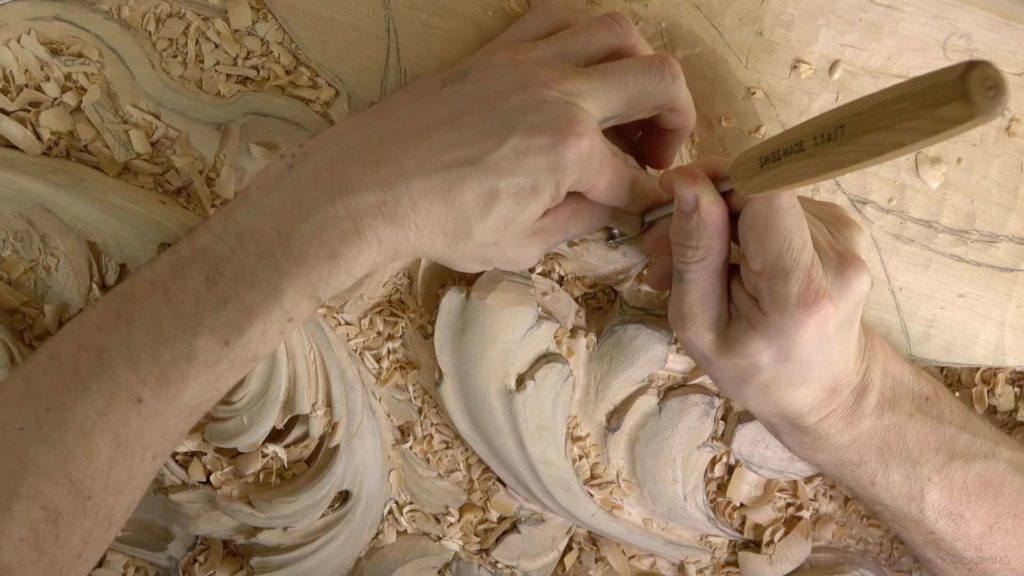 Wood Carving course Venetian inspired room