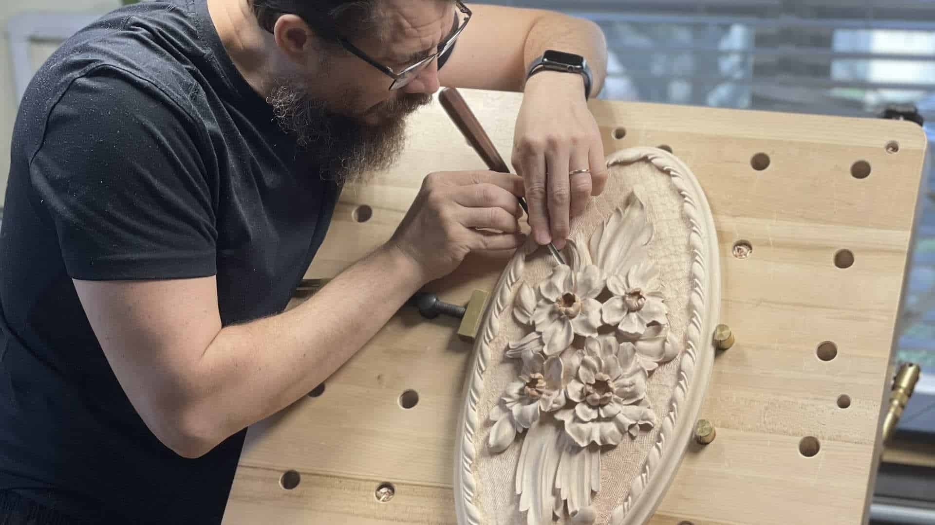 Learn the centuries-old skill of Venetian Flowers Rosette carving! This course will teach you step-by-step how to carve Venetian Flowers Rosette, from start to finish. Each lesson includes detailed instructions and diagrams to show you exactly how to properly carve the design. You will learn the different tools and techniques necessary along with a variety of design ideas. We will cover the basics of woodworking and safety, as well as more advanced topics such as multilayer carving and surface finishing. By the end of the course, you will have the skills and confidence to create beautiful Venetian Flowers Rosettes.