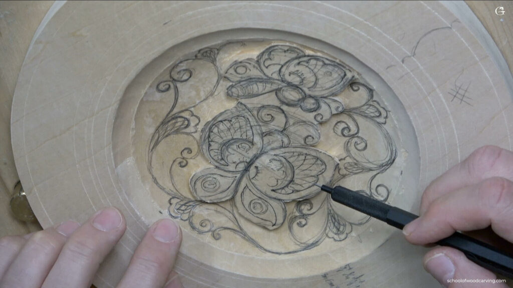 Learn to carve a plate with butterflies Wood Wall Decor| Butterfly Art on Wood| Wood Carved Wall Art| Home Decor - How to Carve butterflies - butterfly
