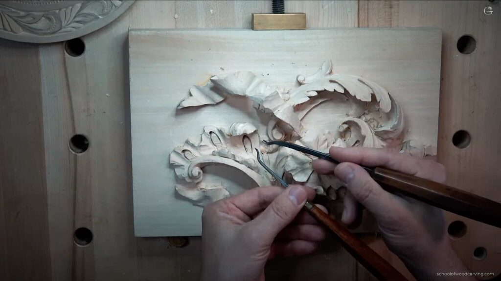Welcome to the exciting world of woodcarving! Join our video course, "Woodcarving Tools Unleashed: Your Ultimate Guide," where we make learning woodcarving a fun and friendly experience. Whether you're just starting out or a seasoned woodcarver, this course will equip you with the knowledge and skills to create breathtaking woodcarvings. In this course, we'll dive deep into the realm of woodcarving tools. Discover everything you need to know about selecting the best tools for your projects. From chisels and gouges to knives and mallets, we'll explore each tool's purpose, different types, and how to use them effectively. You'll become a pro at choosing the right tools for any woodcarving adventure. Our expert instructors will guide you through various woodcarving techniques, revealing step-by-step demonstrations and sharing valuable tips and tricks. Whether it's relief carving or chip carving, we've got you covered. You'll learn important topics such as wood selection, grain orientation, safety precautions, and perfecting those finishing touches to make your woodcarvings truly shine. We offer a range of woodcarving lessons tailored to different skill levels. No matter if you're a beginner in need of a solid foundation or an advanced carver looking to enhance your craft, our lessons provide a gradual learning experience to suit your abilities. Our instructors have years of experience and will help you master fundamental techniques, empowering you to tackle more complex woodcarving projects. But that's not all! When you enroll in our course, you gain access to the vibrant School of Woodcarving. It's a virtual community where you can connect with fellow woodcarvers, share your progress, and seek guidance from seasoned artisans. Engage in lively discussions, receive personalized feedback, and find inspiration to fuel your creativity. The supportive atmosphere will make your woodcarving journey even more enjoyable. To enhance your learning, we offer exclusive woodcarving workshops where you can practice your skills in a hands-on environment. These workshops feature interactive demonstrations, collaborative projects, and invaluable mentorship from renowned woodcarvers. Immerse yourself in a friendly and inspiring community of fellow enthusiasts as you gain practical experience and refine your craftsmanship. By the end of this course, you'll have the knowledge, confidence, and expertise to create intricate woodcarvings of exceptional quality. Whether you dream of crafting sculptures, decorative panels, or functional wooden objects, "Woodcarving Tools Unleashed" will help you bring your artistic visions to life. Join us now and embark on an exciting woodcarving journey filled with skill mastery, expert guidance, and endless creative possibilities. Let's unleash the true artist within you and explore the captivating world of woodcarving today!